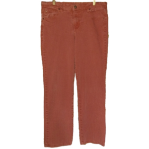 BANDALINO Sz 10P beautiful Orange Skinny Jeans EUC!